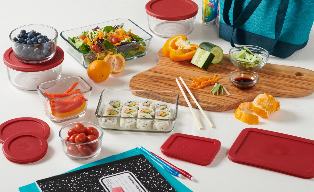 Back to School Lunch Ideas with Anchor Hocking Food Storage Containers