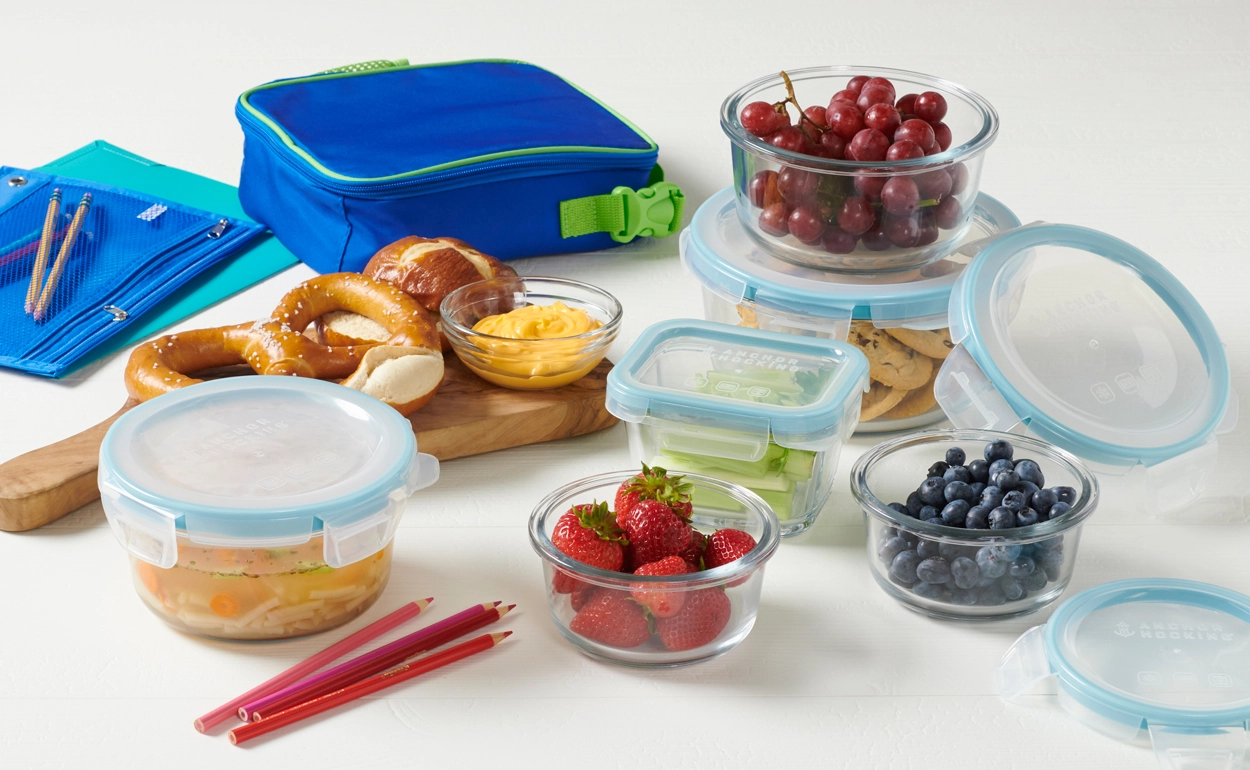 Back to School Lunch Ideas with Anchor Hocking TrueLock Food Storage Containers